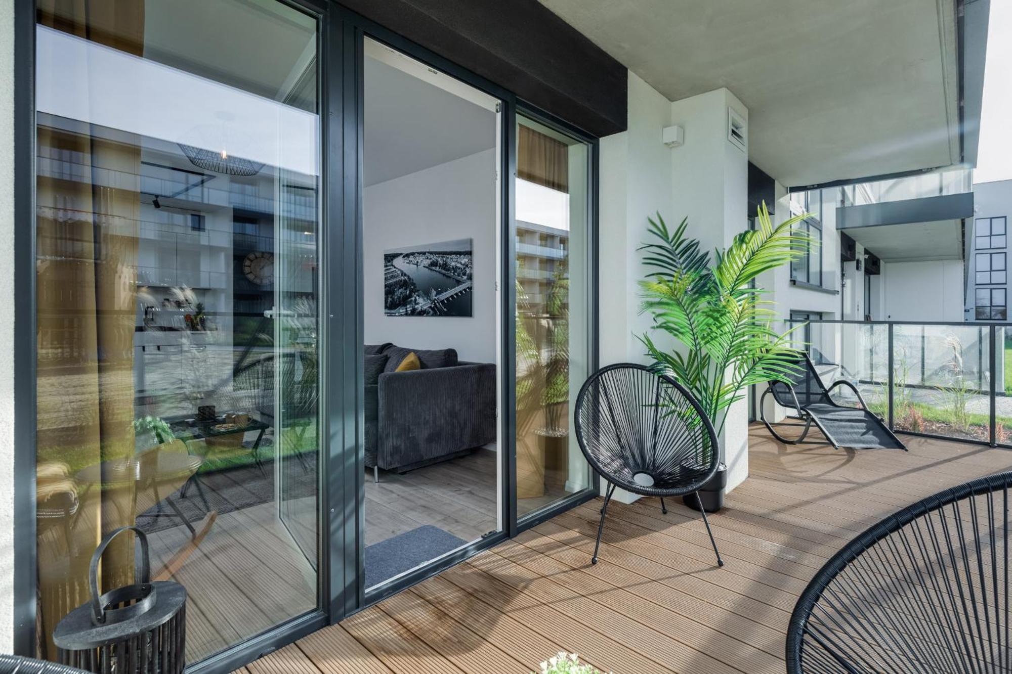 Dziwnow Luxurious Apartment No1 By The River By Renters Prestige Eksteriør billede